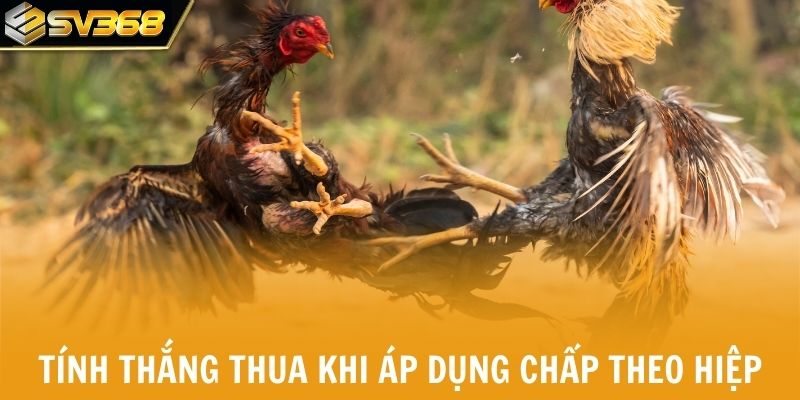 Quy tắc tính thắng thua khi áp dụng chấp theo hiệp
